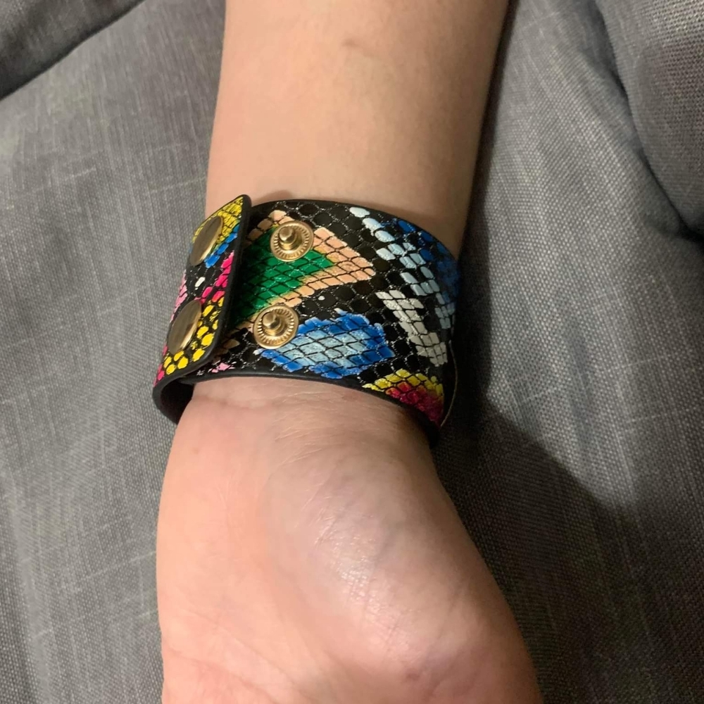 Fashion Rhinestone Cuff - Picture 4 of 7
